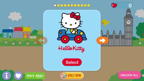 hellokittyracing游戏