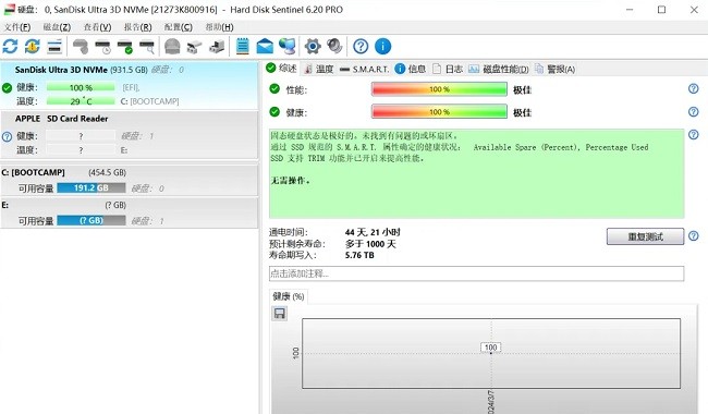 硬盘哨兵专业版Hard Disk Sentinel Pro